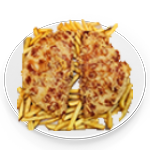 Kids 6" Oven Baked Pizza With Chippy Chips 