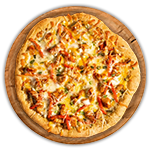Chicken Curry Pizza 